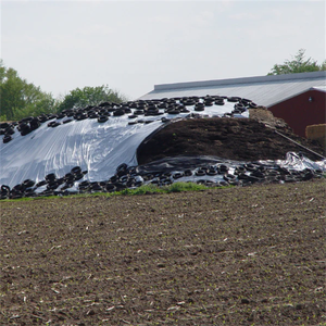 Bâche <span class=keywords><strong>d</strong></span>'enterrage en polyéthylène pour <span class=keywords><strong>ensilage</strong></span> 32*100ft, bâche de protection pour céréales, bâche plastique noire/blanche, bâche de sol pour <span class=keywords><strong>ensilage</strong></span> - Product Image 5