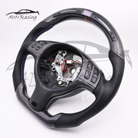 Volant en fibre de carbone noir brillant pour BMW M3 E46 E39 E53 330ci 325i 2001-2006