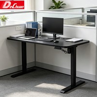 Bureau d'ordinateur électrique réglable avec mémoire de position, fabriqué à Foshan, pour l'approvisionnement en gros aux entreprises
