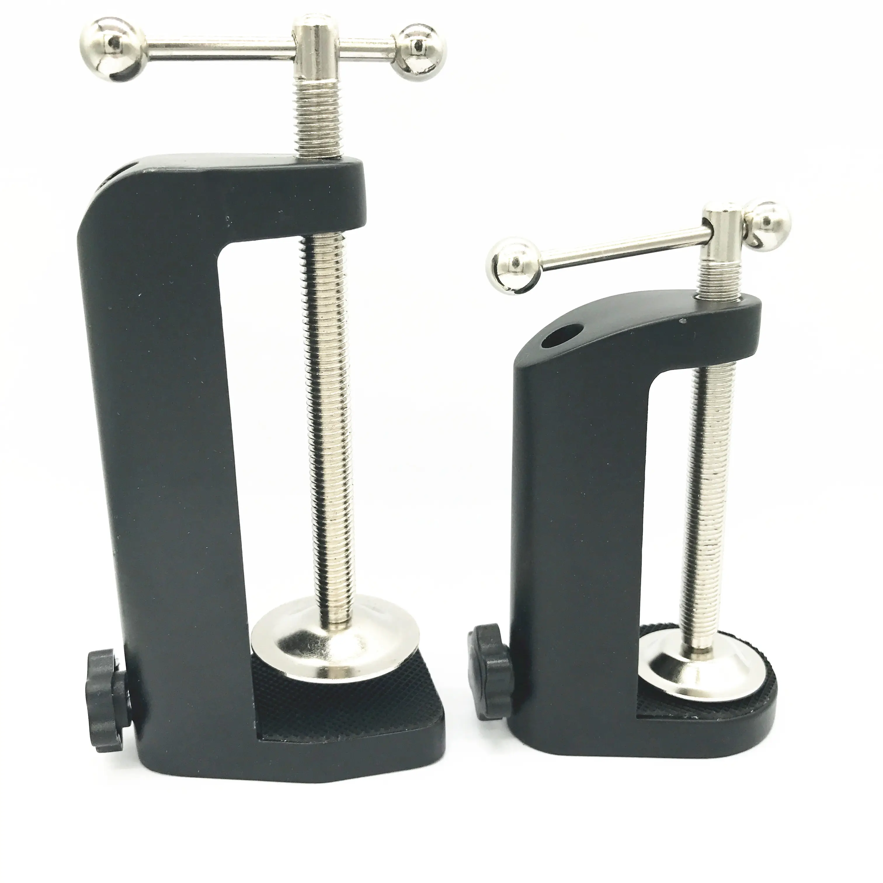 China aluminium alloy clamp desk table clamp for lamp workbench table metal clamp