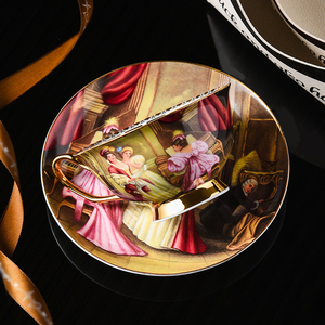 Wholesale European Style Ceramic <strong>Tea</strong> Wedding <strong>Tea</strong> <strong>Cup</strong> <strong>Cup</strong> Luxury <strong>Turkish</strong> Coffee <strong>Cups</strong> and Saucer - Product Image 3