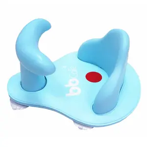 BBCare Baby-Badesitz mit Wärmesensor für Kleinkinder Babybäder, rutschfester Baby-Badewannen-Sitz für Kleinkinder 6-36 Monate