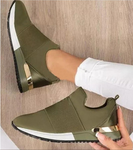 Nuove <span class=keywords><strong>Scarpe</strong></span> Casual da <span class=keywords><strong>Donna</strong></span> Comode per Camminare, Sneakers alla Moda con Lacci - Product Image 4