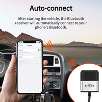 Adaptateur Bluetooth pour voiture GITANK avec AptX HD pour Audi A4 MMI 3G AMI 2008-2016, interface musicale Symphony Concert Media