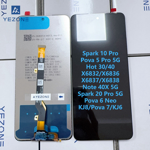 หน้าจอ LCD ขายส่งสำหรับ Tecno Spark 10 Pro Pova 5 Pro จอแสดงผลสำหรับ Infinix KI7 Hot 30 40 X6832 X6836 X6837 X6838 Pantalla - Product Image 1