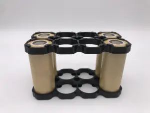 2P4S 32650 Electric Bicycle Frame Support Batterie Lithium Ion Battery Holder 32650 Spacer Holder