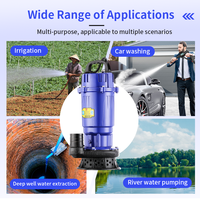 Pompa Submersible Otomatis Xili QDX10-16-0.75 Penjualan Langsung Pabrik Fungsi Tinggi 220V 1 HP Garansi 2 Tahun Kabel 7m Tekanan Tinggi