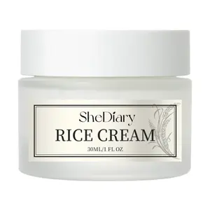 Crème de purée de riz Sheedary hydratante et nourrissante rajeunissement de la peau produits de soins du visage