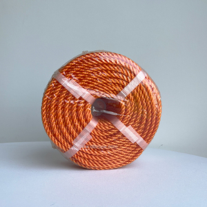 Corde marine 3 brins en PE polyéthylène bleue torsadée 8MM 10MM pour emballage - Product Image 2