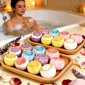 Sel de bain artisanal de luxe or et cristal <span class=keywords><strong>rose</strong></span>, 100g, riche en plus de 80 minéraux, huiles essentielles pures, nettoyage en profondeur, aromathérapie, spa - Product Image 1