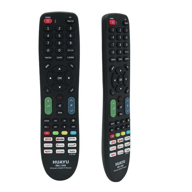 HUAYU RM-L1688 Hot Selling Universal New Arrive Replacement Remote Compatible for All Smart LCD/LED TV