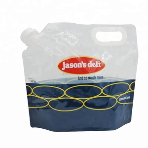 Tùy chỉnh công suất 5L nhựa nước lỏng đứng lên Spout Pouch túi nhựa uống rượu Spout Pouch Túi - Product Image 4