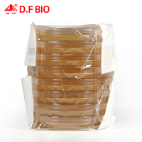 Équipement de laboratoire de haute qualité R2A pour la microbiologie, fournitures de laboratoire stériles pour les tests de culture bactérienne, 8 par paquet