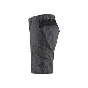 BLAKLADER - 144618329699C52 Industry shorts <b>stretch</b> Mid grey/<b>Black</b> - EAN 7330509758236 WORK <b>TROUSERS</b> WORK SHORTS - Product Image 4