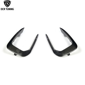 Per <span class=keywords><strong>BMW</strong></span> Serie 1 <span class=keywords><strong>F20</strong></span> <span class=keywords><strong>LCI</strong></span> M140i, Finiture in Fibra di Carbonio per Paraurti Anteriore, Protezione Fendinebbia, Splitter Laterali, Facelift - Product Image 1
