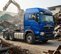 Camion tracteur HOWO TX 6x4 à suspension quatre points, confortable, pour le transport en Asie centrale, directement de l'usine