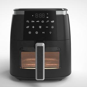 空気フライヤーマニュアル6.5L 1500Wシングルポット,オイルなしで視認可能な窓付き - Product Image 3