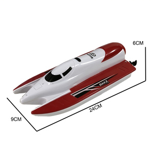 Bateau télécommandé Jacko Toys 2,4 GHz 4 canaux avec jet d'eau, bateau de course rapide, <span class=keywords><strong>jouet</strong></span> pour enfants, piscine, lac, boîte fenêtrée EN71 ASTM - Product Image 4