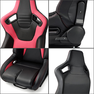 JIABEIR 1095 Universal Driver Car alta qualità in pelle regolabile simulatore sportivo Gaming Sim Bucket Racing Seats - Product Image 2