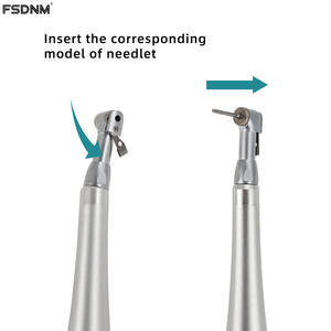 Set di Chiavi Dinamometriche Manuali per Impianti Dentali - Componenti Metallici Grigi, 16 Tipi di Teste, Marca FSDNM, Attrezzatura per Trattamenti Orali di Classe II - Product Image 4