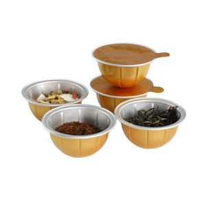 Cápsulas Desechables de Papel de Aluminio para Nespresso Serie <span class=keywords><strong>Vertuo</strong></span>, Mismo Tamaño que las Cápsulas para Té, Alimentos y Mantequilla, con Tapa - Product Image 5