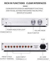BRZHIFI altın ses C245 hattı sınıf AA servo ön amplifikatör HiFi sınıf ses preamplifikatör