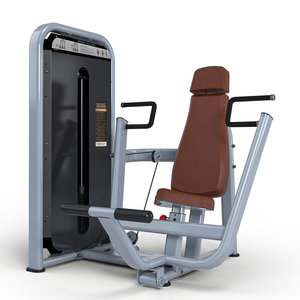 เครื่องออกกำลังกายแบบนั่งสำหรับบริหารกล้ามเนื้ออก (Chest Press) แบบ Heavy Duty พร้อมกองน้ำหนักสำหรับใช้งานเชิงพาณิชย์ เหมาะสำหรับการฝึกกล้ามเนื้อหน้าอกในยิม เพื่อเสริมสร้างกล้ามเนื้อหน้าอก - Product Image 1