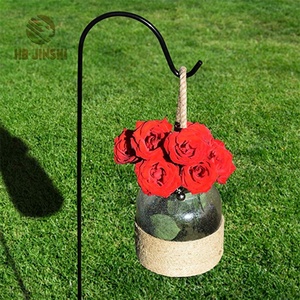 Factory Supply Outside <strong>Garden</strong> Wire 1.5m Metal Shepherd <strong>Hook</strong> - Product Image 4
