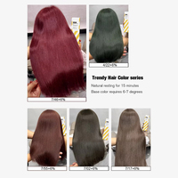 Crème colorante permanente professionnelle pour cheveux 95g Tube unique Formule résistante à la décoloration Qualité salon Fourniture en gros Utilisation professionnelle uniquement