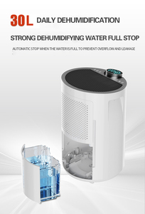 High Quality Customized Desktop <b>Dehumidifier</b> for Home Use R134A Refrigerant Plastic Desiccant for Household Use <b>Dehumidifier</b> - Product Image 3