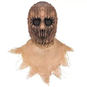 <span class=keywords><strong>Masque</strong></span> en latex de blagueur à capuche imprimé sanglant pour adulte, multicolore (impression découpée 5/6 couleurs), pour événements de groupe et fêtes d'Halloween en extérieur - Product Image 5