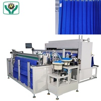 Machine de fabrication de rideaux, machine de fabrication de rideaux en feuille avec fonctionnement automatique