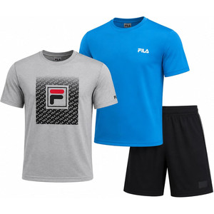 Set Casual da 3 Pezzi Fila per Ragazzi con Magliette Grafiche, per Età 9 Anni - Product Image 2