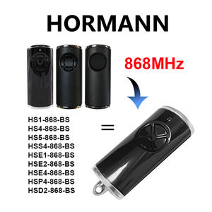 Télécommande de porte de garage <span class=keywords><strong>compatible</strong></span> <span class=keywords><strong>Hormann</strong></span> 4 boutons 868 MHz avec code tournant de base Télécommande de portail - Product Image 1