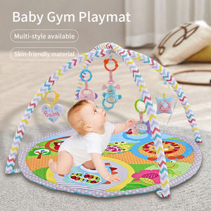 Tapis d'éveil et de jeu pour nouveau-né et tout-petit, arche d'activités, cadeau de naissance, doux et écologique, pour la vente en gros - Product Image 2