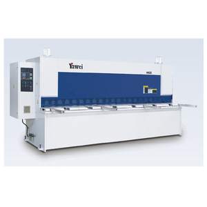 Máquina de corte tipo guillotina Yawei Hgs 6 2500 con función CNC para corte y plegado de metal - Product Image 1