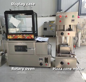 Machine à cônes à pizza électrique automatique à quatre têtes 110 V en acier inoxydable, neuve, pour une production efficace de cônes et de snacks, autre machine - Product Image 2
