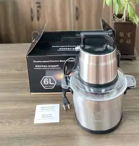 2023 hot sell yam pounder machine 6L fufu pounding blender meat chopper electric meat grinder