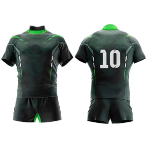 2025 New Custom Rugby Jersey Uniform Sets for Men & Ladies Sublimated Breathable Short Sleeve Training Gear - Product Image 6