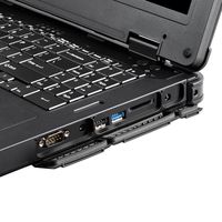 Entièrement étanche Highlight 700nits i7 CPU GPS Système Linux Ordinateur portable industriel robuste 15.6 pouces