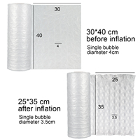 Rouleau de protection à bulles pour expédition gonflable Film de coussin d'air Film d'emballage à bulles