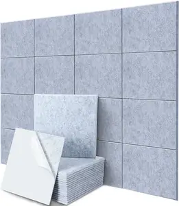 Guangdong Felt Sound Board Anti Fire Sound-absorbing Panels Sound Proof Insulation Wall Board