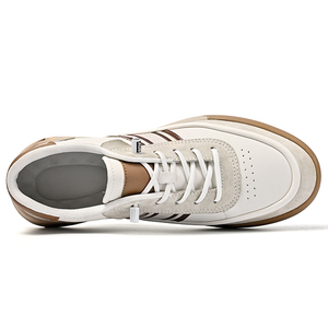 Nouvelles chaussures de luxe de marque pour hommes 36-44 baskets plates à la mode en cuir de vachette noire pour hommes chaussures chics pour garçons et filles meilleurs fournisseurs - Product Image 3
