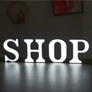 Letras de anúncio de letras grandes de led, para uso externo