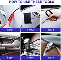Kit d'outils professionnels, pour camion, voiture automobile, avec cale gonflable à longue portée
