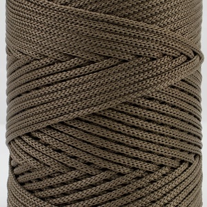 Fancy 3mm 240g PP Crochet Hollow Thread Rope Light <b>Yarn</b> Ice Thread Braided Cord for Handmade Crochet DIY Summer Hat and Cushion - Product Image 5
