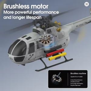 Nouvel hélicoptère télécommandé RC ERA C186S 1:48, 6 canaux, simulation, moteur brushless, positionnement par flux optique, cadeau pour garçons - Product Image 6