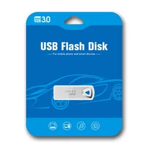 Mini Metal USB-Flash-Laufwerk Benutzer definiertes Logo Drucken pen drive 128GB 3.0 USB-Speichers tick für Computer