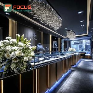 Fabricante de Sistemas de Exhibición de Joyería de Lujo Personalizados, Panel de Vidrio Templado, Mostrador de Exhibición para Espacios de Boutique - Product Image 4