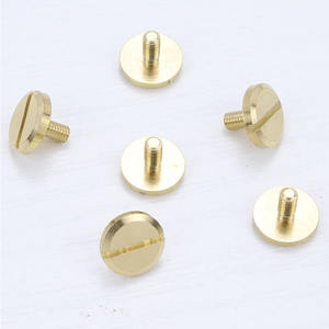 Tornillos <span class=keywords><strong>Chicago</strong></span> de aluminio de cabeza plana para manualidades en cuero, cinturones y bolsos - Product Image 6